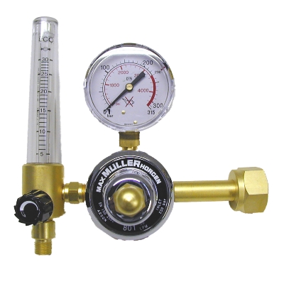 Druckminderer Argon / CO2 mit Flowmeter